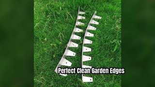 Heavy Duty Aluminum Garden Edging For Perfect Lawn Borders