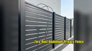 Durable Aluminum Privacy Fence for Modern Landscapes